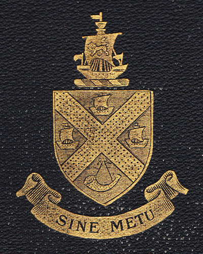Imprint on the cover of the book "The Jamesons in America"